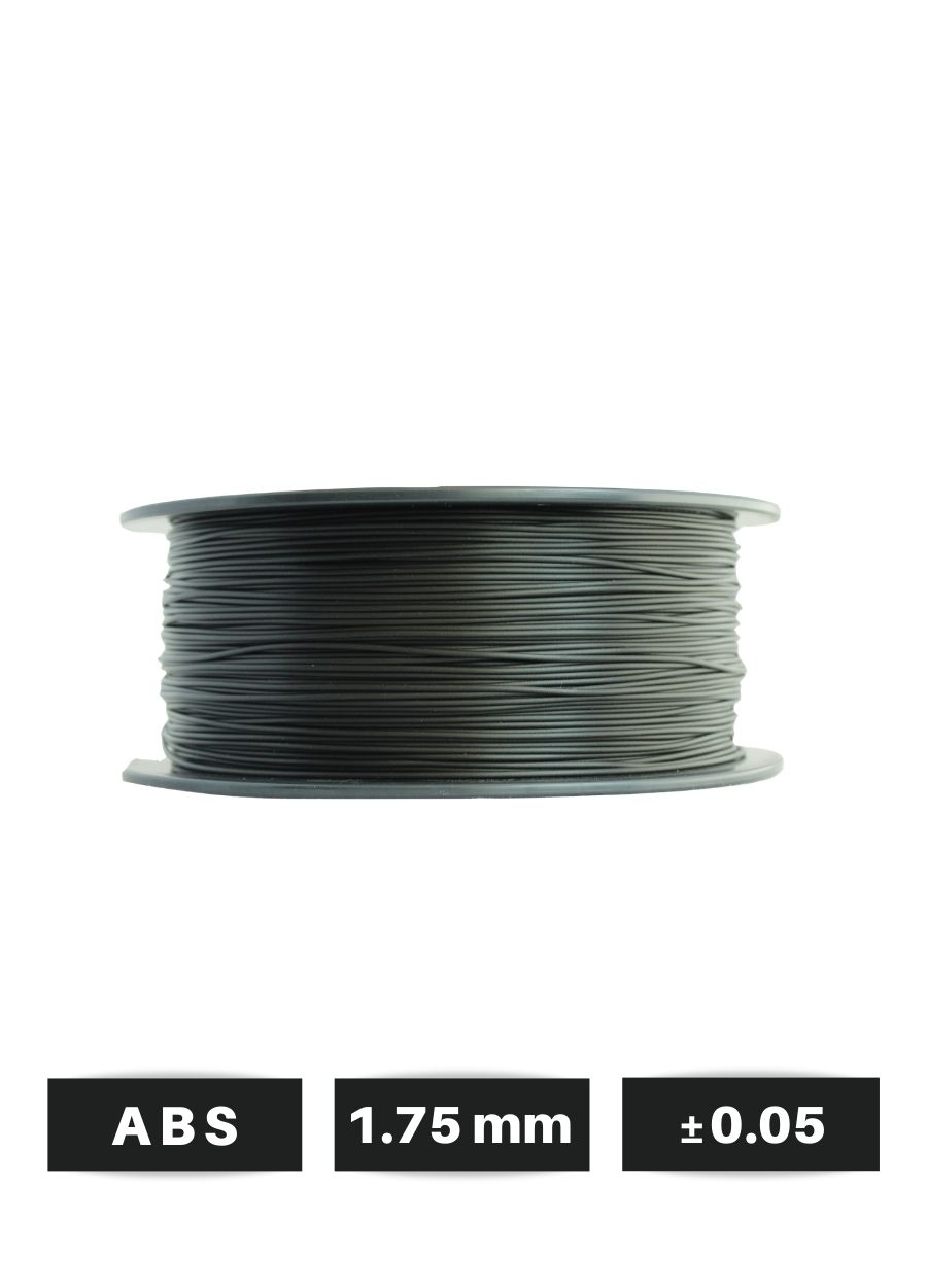 Filamentto Siyah ABS Filament 1.75mm 1 Kg