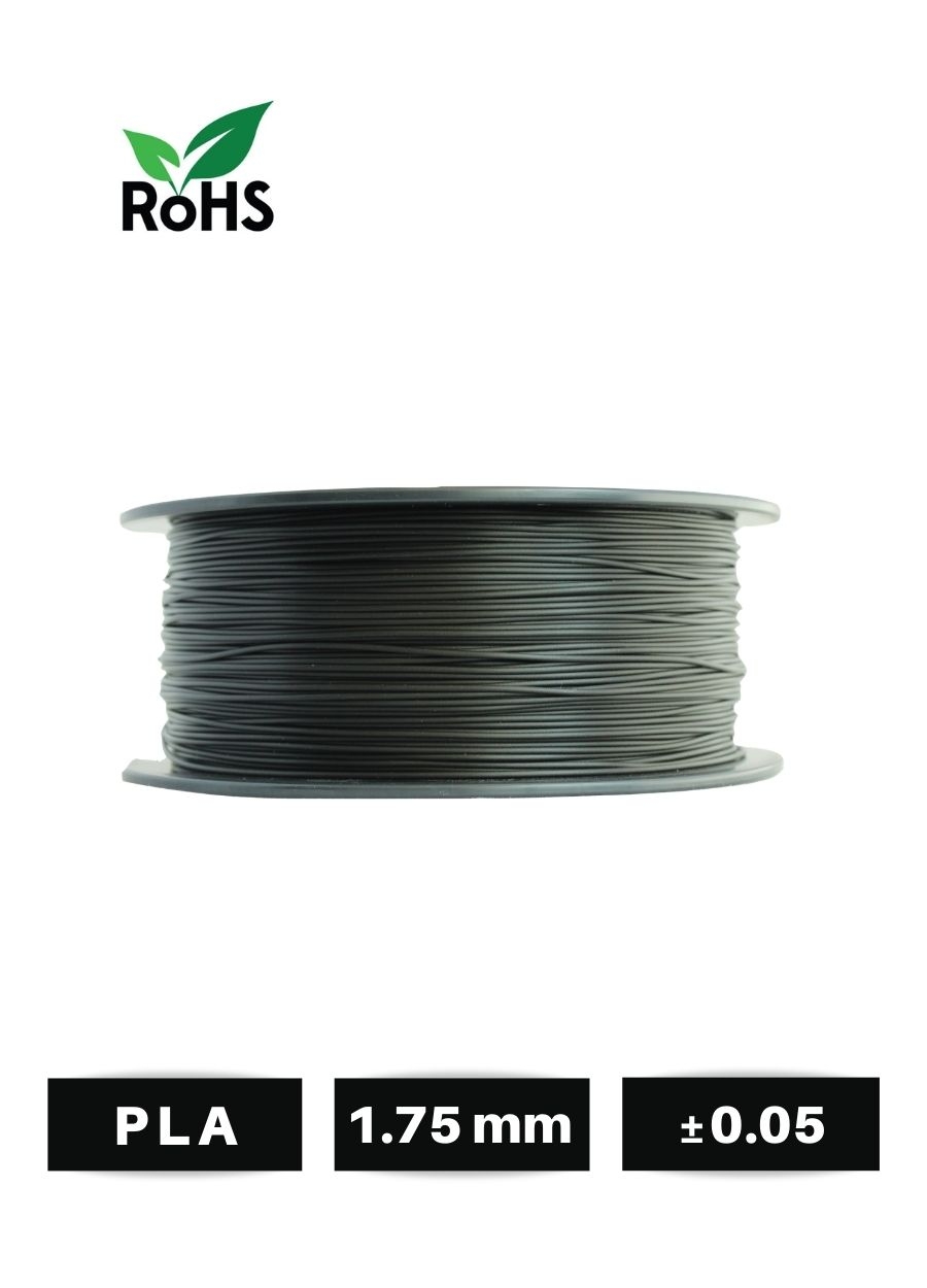 Filamentto Siyah PLA Filament 1.75mm - 1 Kg